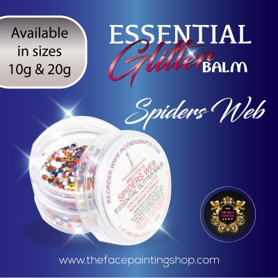 Essential Glitter Balm Spiders Web 10g Essential Glitter Balm Spiders Web 10g
